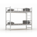 School Furniture Dormitory Metal Bunk Beds Double Deck Steel Beds